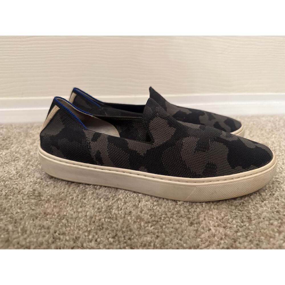 Rothy's The Original Slip On Sneaker Women's Retired Gray Camo, sz 8 - Picture 3 of 9